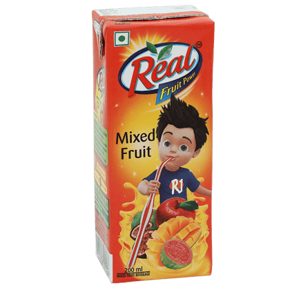 Real Fruit Power Juice - Mixed Fruits, 200 Ml