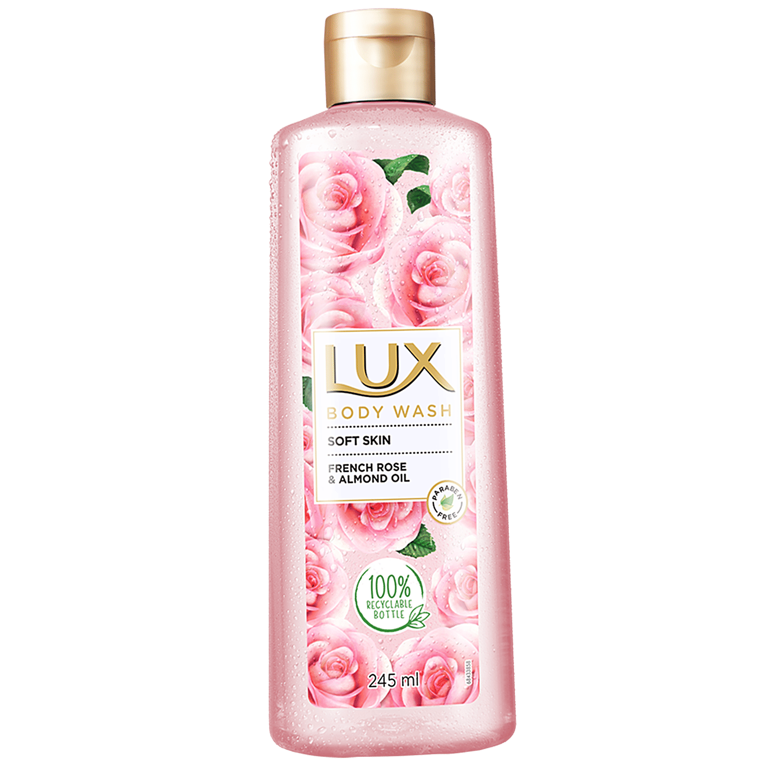 Lux Body Wash - With French Rose & Almond Oil, Soft Touch, 235 Ml