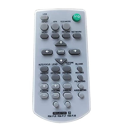 Ehop RM-PJ8 Remote Compatible for Sony Projector RM-PJ8 RM-PJ6 RM-PJ7