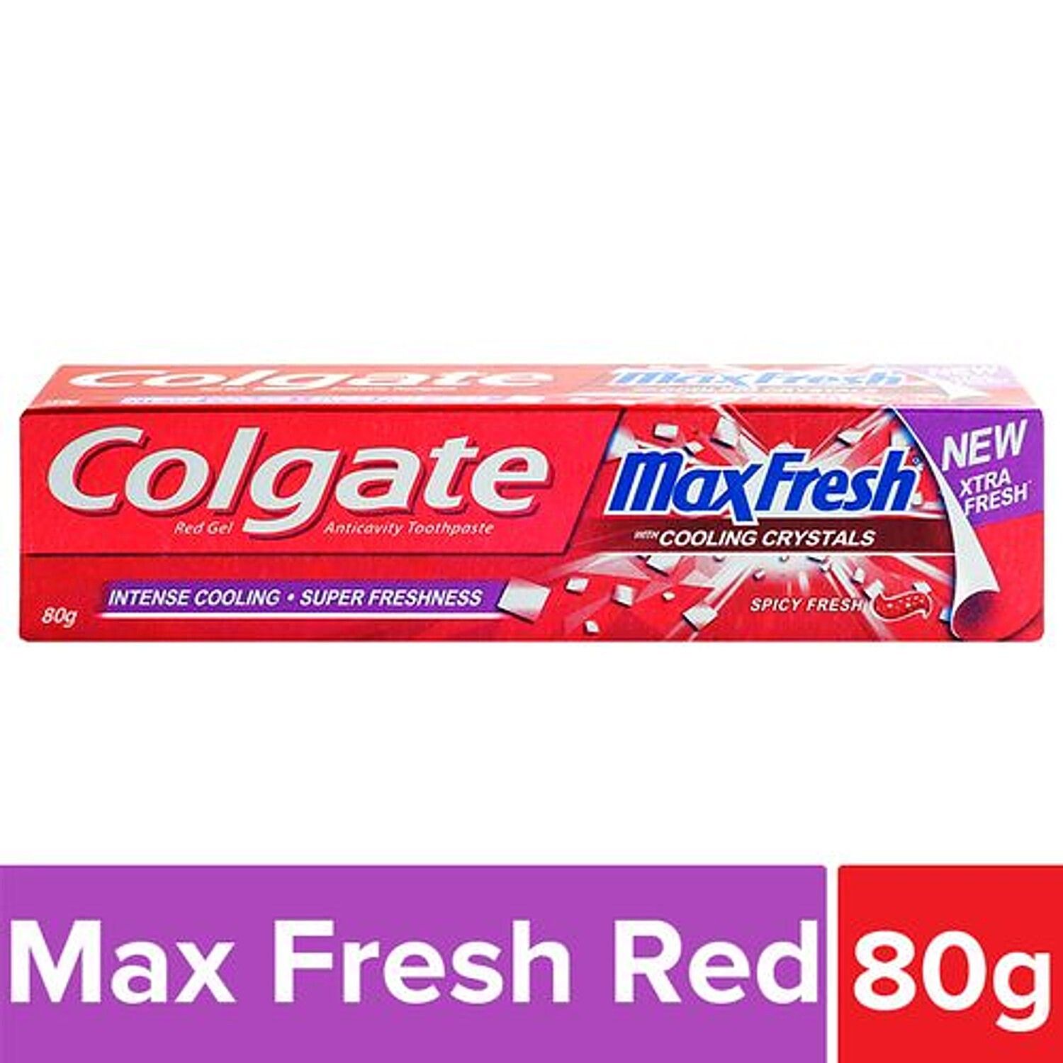 Colgate Maxfresh Anticavity Toothpaste Gel - Spicy Fresh, 80 G