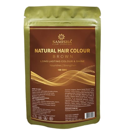 Brown Hair Colour - 100gm