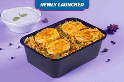 Lucknowi Egg mini Biryani