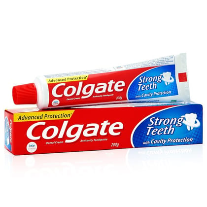 Colgate Toothpaste Dental Cream Strong Teeth - 200G (Pack Of 2)