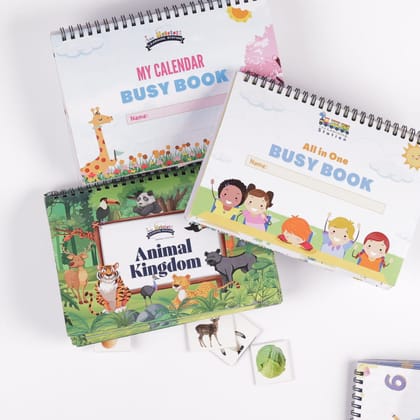 Busy Book Kit ( Pack of 3 Mini Binders)