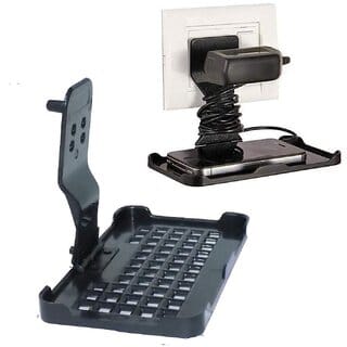 Lazywindow Mobile Charging Stand Wall Holder for All Mobile Phones