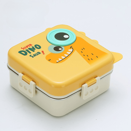 Carnival Kids Lunch Box - Dino-Yellow