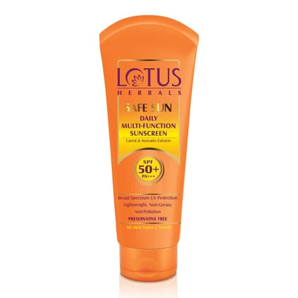 Lotus Herbals Safe Sun Daily Multi-Function SPF-50 PA+++