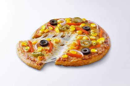 Garden Fresh Veggie Regular Pizza (Serves 1)