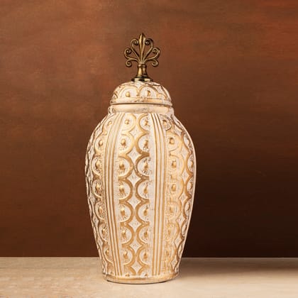 Egyptian Sands Ceramic Vase - Big-Height - 15 inches and width - 6.75 / Ceramic / Available