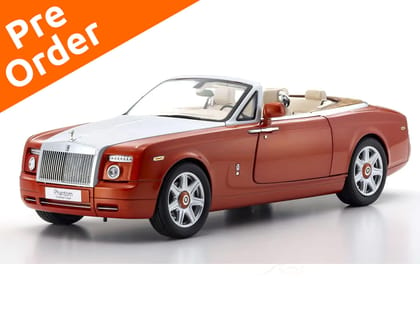 PreOrder : Rolls-Royce Phantom Drophead Coupe Orange 1:18 Kyosho diecast scale model car