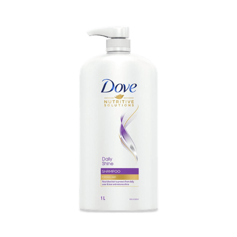 Dove Daily Shine Shampoo, 1 L Bottle