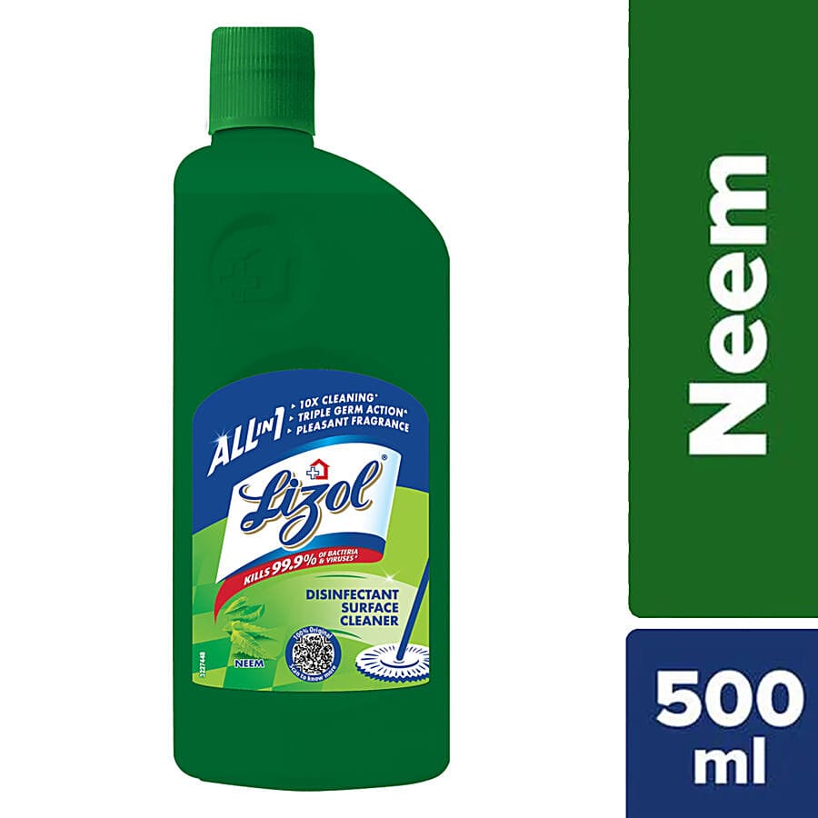 Lizol Floor Cleaner Neem, 500 ml