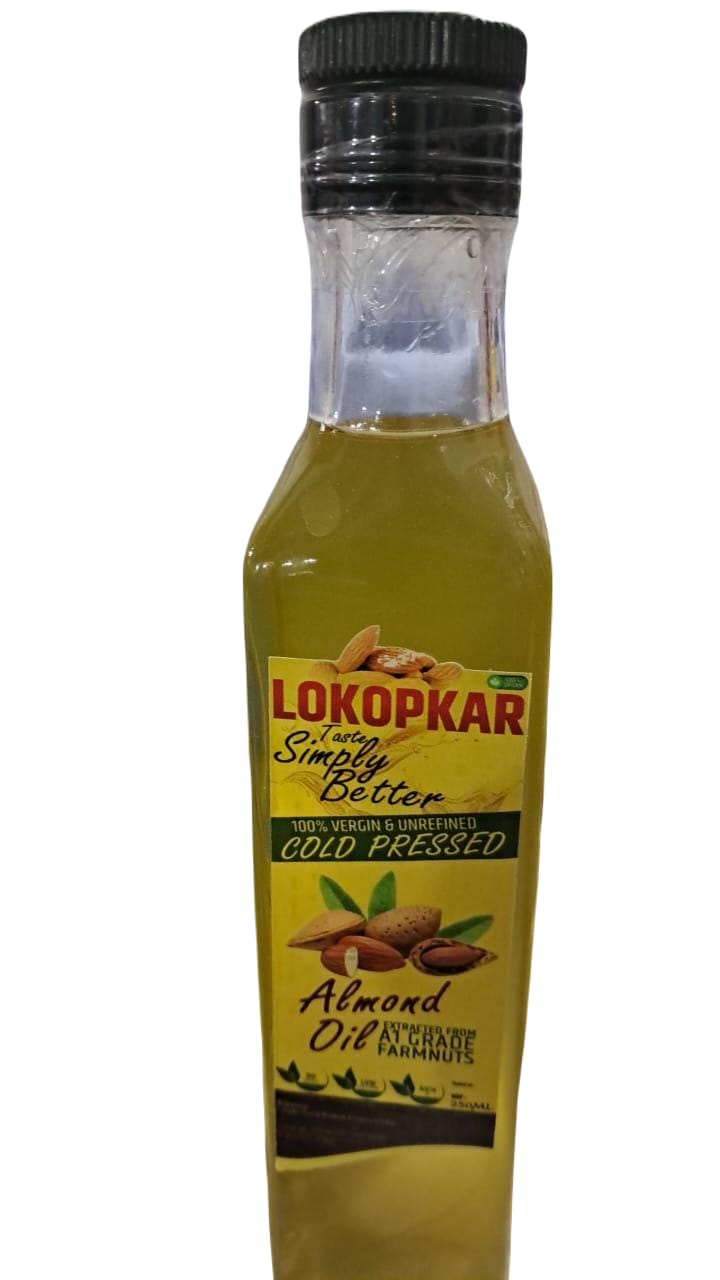 Virgin Cold Pressed Almond Oil 250ml