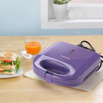 Better Home FUMATO 750W Sandwich Maker, 2 Slice, Non-Stick, Power Indicator, 1 Yr Warranty, Purple Haze.-The Better Home FUMATO Presswich 750W Sandwich Maker | 2 Slice Grill | Non-Stick Grill Pla