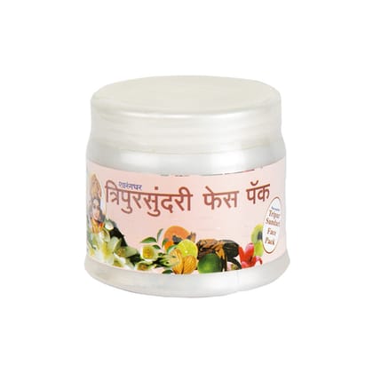 TRIPURSUNDARI FACE PACK SHARANGDHAR AYURVEDA- Ayurvedic face pack for healthy skin.