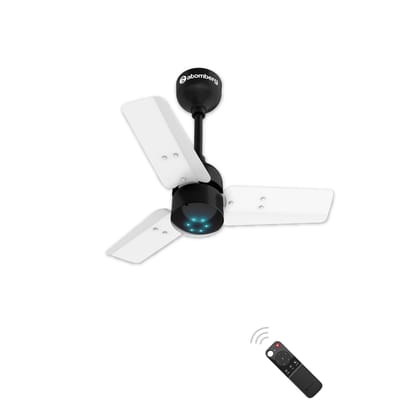 Atomberg Renesa 600mm BLDC motor Energy Saving Ceiling Fan with Remote Control | White Black