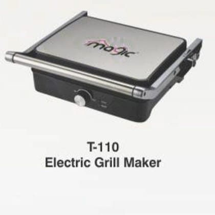 Magic Samdwich Silver T-110 Electric Grill Maker-Magic Samdwich Silver T-110 Electric Grill Maker