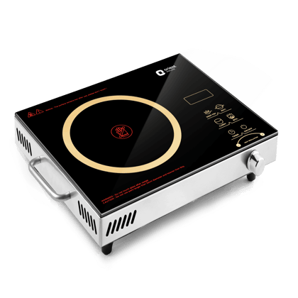 Sizzle Infrared Cooktop  2200 Watt Induction Cooktop  All Metal Cookware  1 Year Warranty-Sizzle Infrared Cooktop | 2200 Watt Induction Cooktop | All Metal Cookware | 1 Year Warranty - Default Title