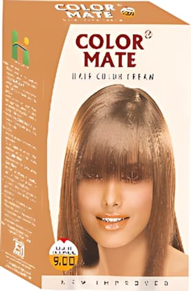 COLOR MATE HAIR COLOR CREAM 30ML-LIGHT BLONDE