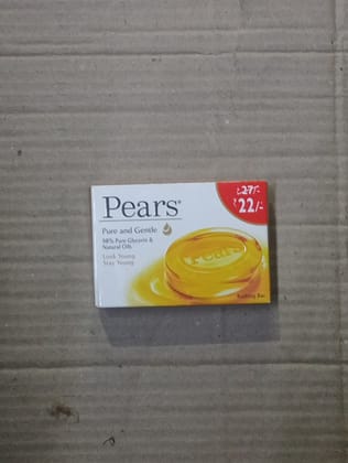 Pears Pure and gentle 98% pure glycerin & Natural oils 