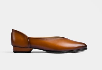 KAITLYN TAN WOMEN LOAFERS-EU 36/UK 3