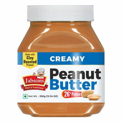 JABSONS PEANUT BUTTER CREAMY 350G