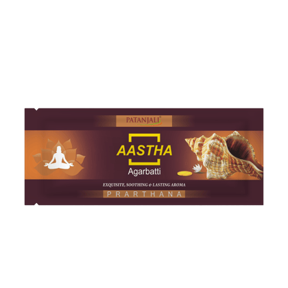 AASTHA AGARBATTI PRARTHANA - 25 GM