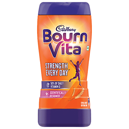 Bournvita Chocolate Health Drink - Bournvita, 500 g Jar