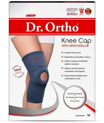 Dr.Ortho Knee Cap with Open Patella ( UNIVERSAL - Size ) - None