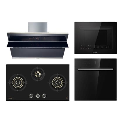 Hafele Chimney + Hob + Oven + Microwave Combo HACHOM-15