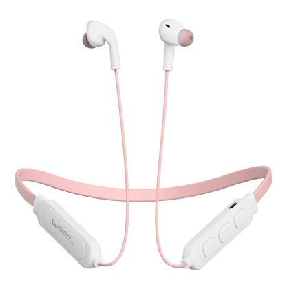 Ubon Wireless Neckband I Love UBON Series-Pink