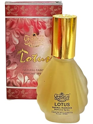 Lotus Perfume | Eau De Parfum | Long Lasting Luxury Scent | Spray for Men & Women| Naturally Derived | 30ml