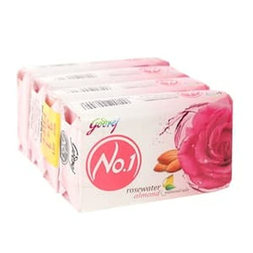 Godrej No1 Soap Rose Water & Almonds