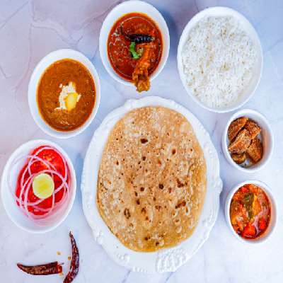 Dhaba Chicken Thali