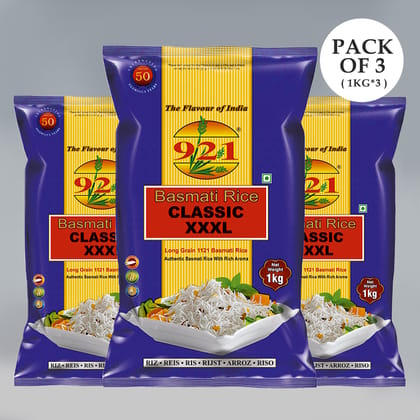 921 Classic XXXL Basmati Rice Biryani Special (Pack Of 3)-3KG