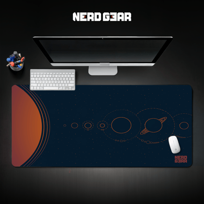 Solar System Nerdmat-28 x 60 cm