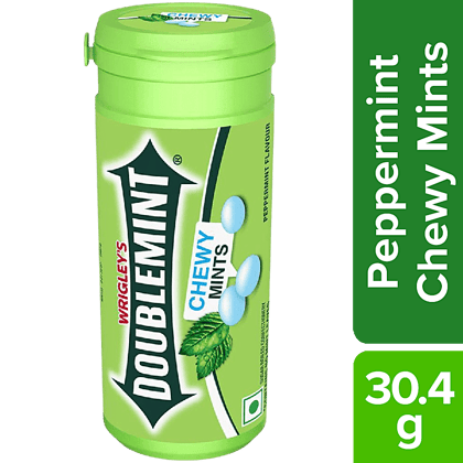 Doublemint Chewy Mints - Peppermint Flavour, 30.4 g