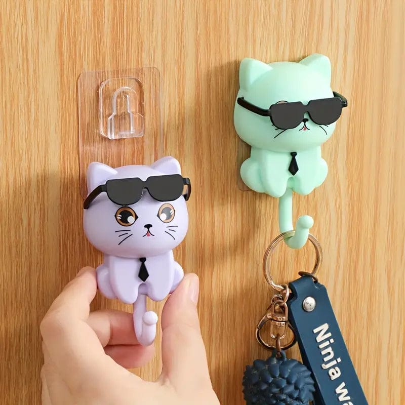 SwagCat: Adorable Cat wall Hook-Pack of 1