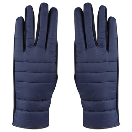 Women's Designer Gloves - Navy