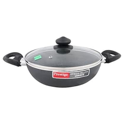 Prestige Dlx Granite Kadai 240Mm W Lid