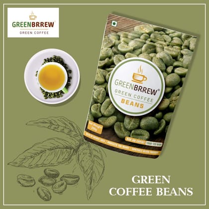 Green Coffee Beans | Arabica Coffee 'AAA' Plantation, 200g