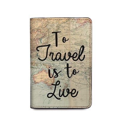 Travel the World Passport Cover