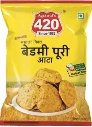 420 bedmi puri atta 500gm