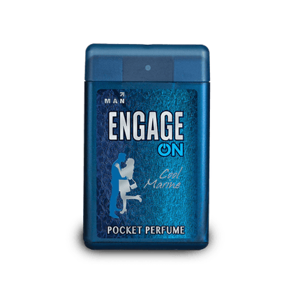 Engage ON Cool Marine Pocket Perfume, 18 ml Pack