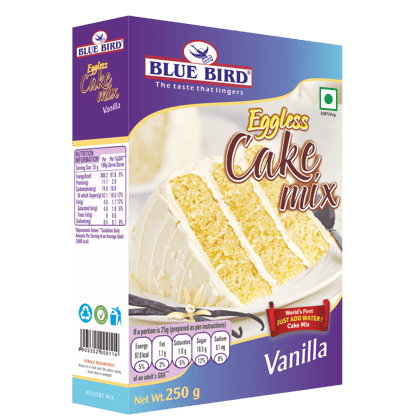 Blue Bird Eggless Cake Mix Vanilla, 250 gm