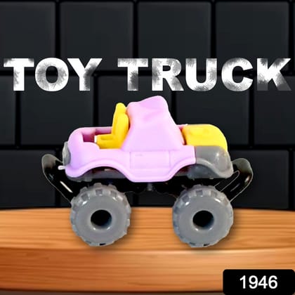 Mini Monster Trucks Friction Powered Cars for Kids Big Plastic Tires Baby Boys Super Cars Blaze Truck for Kids Gifts Toys-1 pc