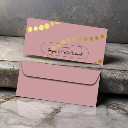 Personalised Money Envelopes - Rose Celebration - Set of 20