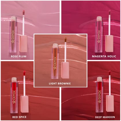 Liquid Lipstick Combo - Set of 5