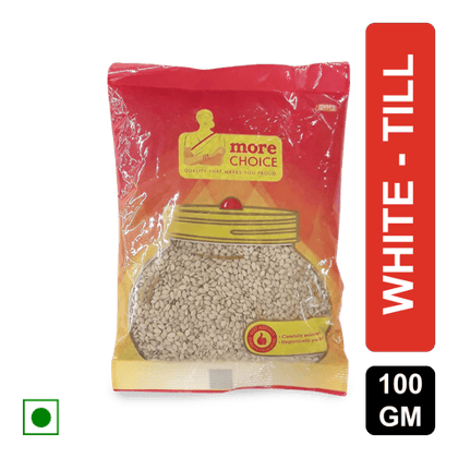 More Choice Till - White, 100 gm Pouch