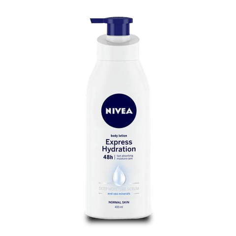 Nivea Express Hydration Body Lotion For Normal Skin, 400 ml Bottle